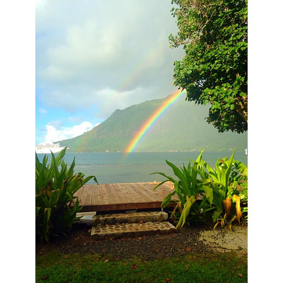 Bungalows Tipaniers Iti Hotel Vaianae ภายนอก รูปภาพ
